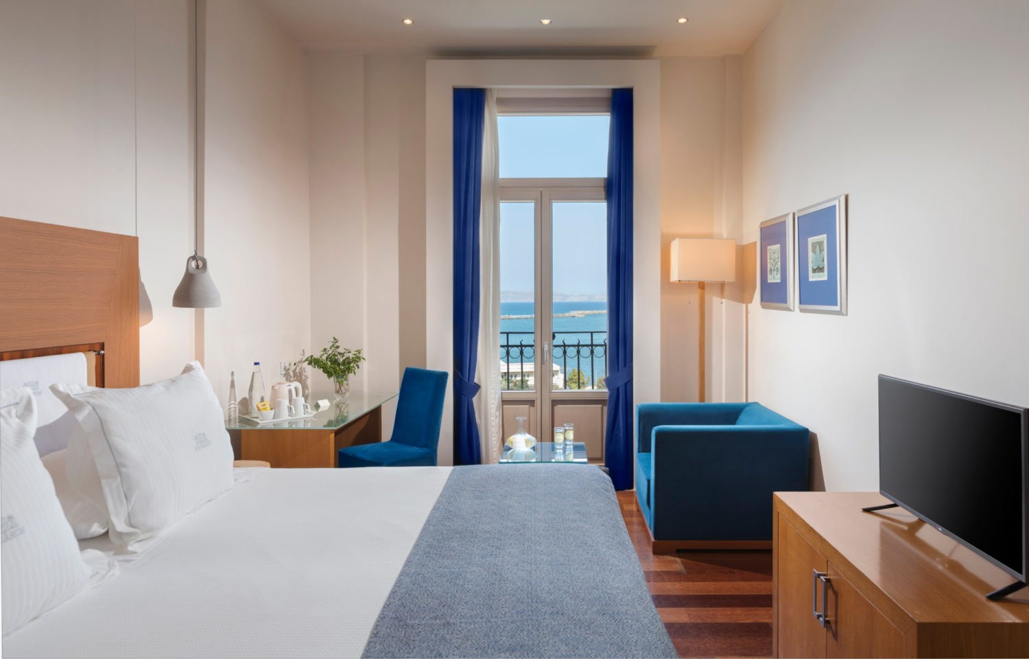 Executive Room Sea View at the GDM Megaron Historic Hotel
